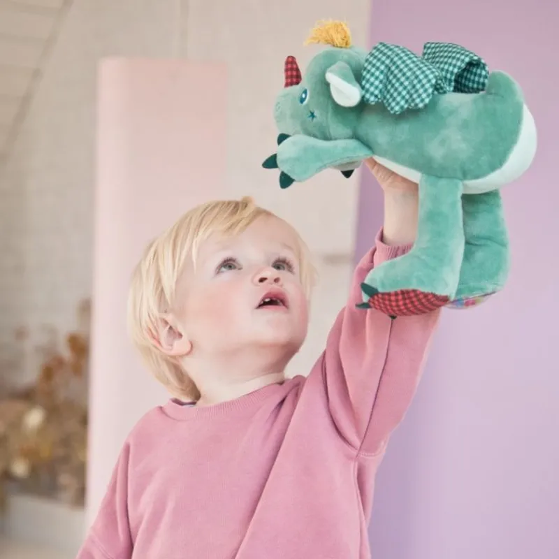 Lilliputiens Joe Vuela Dragon Dragon Sonoro Peluche - ^ Juguetes Para El Aprendizaje Temprano Y La Motricidad