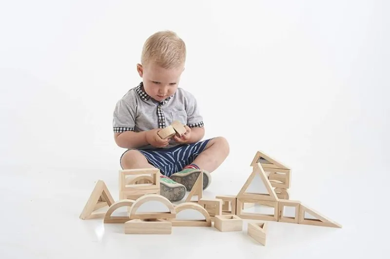 TickiT Juego De 24 Bloques De Espejo - ^ Juegos Montessori