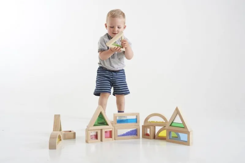TickiT Juego De 16 Bloques Sensoriales - ^ Juegos Montessori