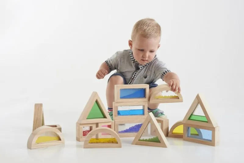 TickiT Juego De 16 Bloques Sensoriales - ^ Juegos Montessori