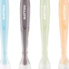 Nattou Juego De 4 Cucharas De Silicona Para Bebes - ^ Una Mesa