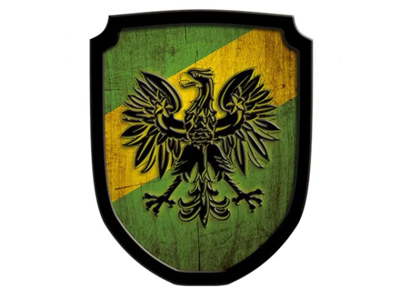 Bass & Bass Juego De 3 Escudos De Caballero - ^ El Mundo De Los Caballeros Y Los Piratas