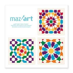 Mazafran Juego De 3 Mosaicos Para Pintar - ^ Actividades Creativas De Ocio