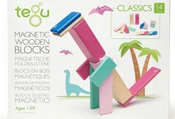 Tegu Juego De 14 Piezas Blossom - ^ Imanes, Libros Magnéticos Y Juegos Magnéticos