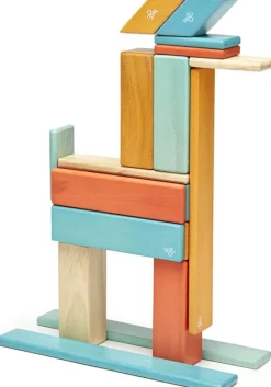 Tegu Juego De 24 Piezas Sunset - ^ Imanes, Libros Magnéticos Y Juegos Magnéticos