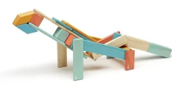 Tegu Juego De 24 Piezas Sunset - ^ Imanes, Libros Magnéticos Y Juegos Magnéticos
