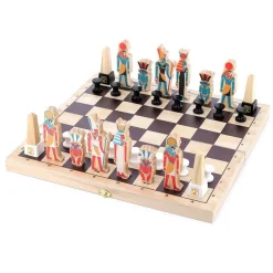 Vilac Juego De Ajedrez Jeroglifico - ^ Juegos De Puzzle, Estrategia Y Logica