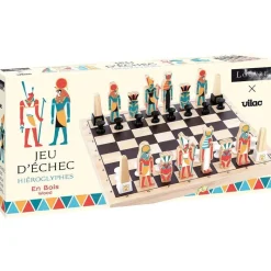 Vilac Juego De Ajedrez Jeroglifico - ^ Juegos De Puzzle, Estrategia Y Logica