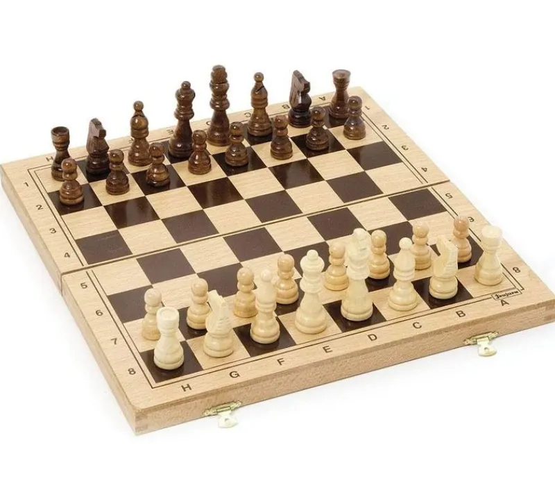 Jeujura Juego De Ajedrez Plegable - ^ Juegos De Puzzle, Estrategia Y Logica