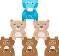 Haba Juego De Apilamiento Acrobatas Del Bosque - ^ Juegos De Habilidad