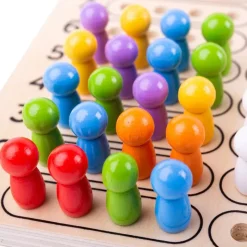 Bigjigs Toys Juego De Codigo De Colores De Madera - ^ Juegos De Puzzle, Estrategia Y Logica
