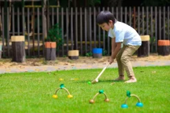 Plan Toys Juego De Croquet - ^ Bolos, Petanca Y Croquet