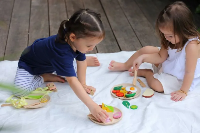Plan Toys Juego De Desayuno - ^ La Cocina, El Tendero...