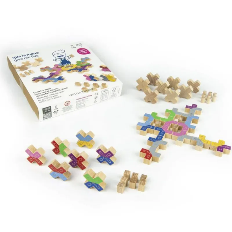 Milaniwood Juego De Logica Give Me Five - ^ Dominos, Loto Et Memory