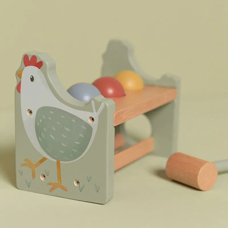Little Dutch Juego De Martillar De Madera Little Farm - ^ Juguetes Para El Aprendizaje Temprano Y La Motricidad