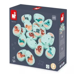Janod Juego De Memoria Dino - ^ Dominos, Loto Et Memory