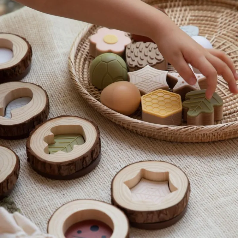 Guidecraft Juego De Memoria Sensorial - ^ Juegos Montessori