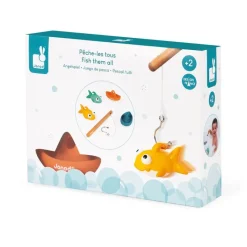 Janod Juego De Pesca Con Cana - ^ Barcos, Juguetes Para El Agua Y La Playa