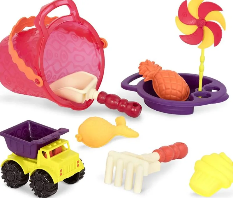 B.Toys Juego De Playa Rojo - ^ Barcos, Juguetes Para El Agua Y La Playa