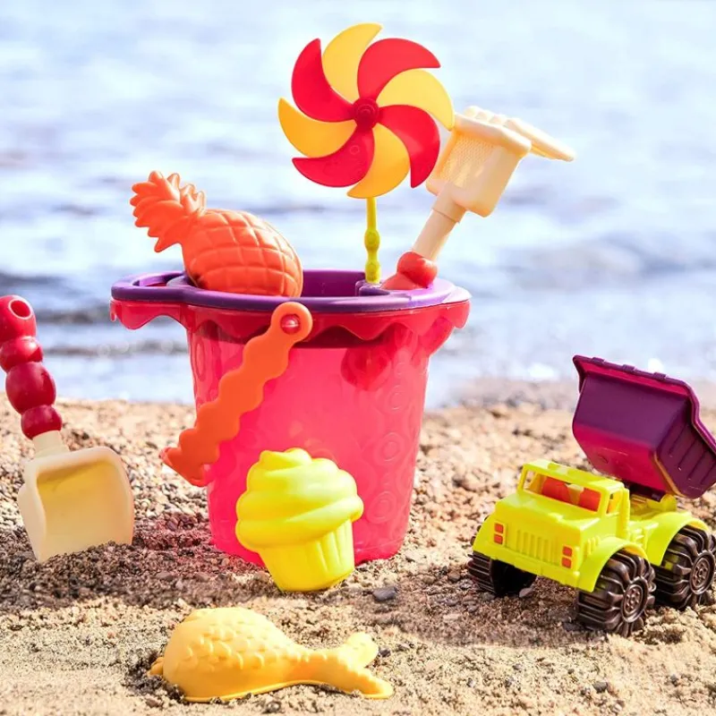 B.Toys Juego De Playa Rojo - ^ Barcos, Juguetes Para El Agua Y La Playa