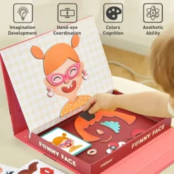 Mideer Juego Magnetico Funny Face - ^ Imanes, Libros Magnéticos Y Juegos Magnéticos