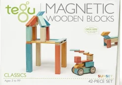 Tegu Juego Sunset De 42 Piezas - ^ Imanes, Libros Magnéticos Y Juegos Magnéticos