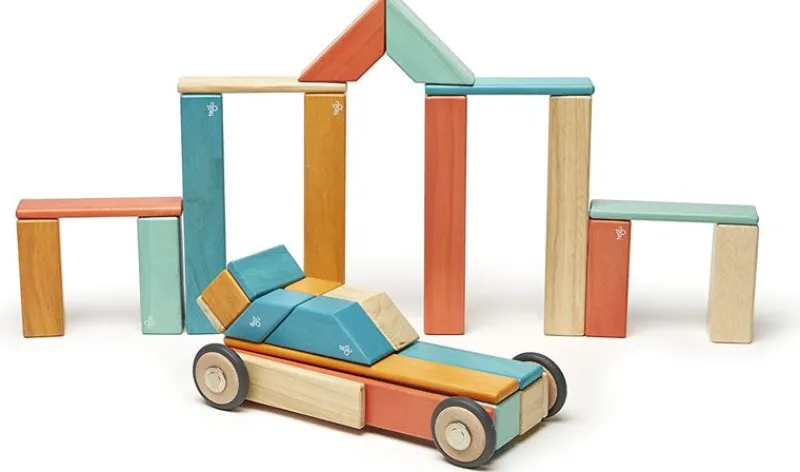 Tegu Juego Sunset De 42 Piezas - ^ Imanes, Libros Magnéticos Y Juegos Magnéticos