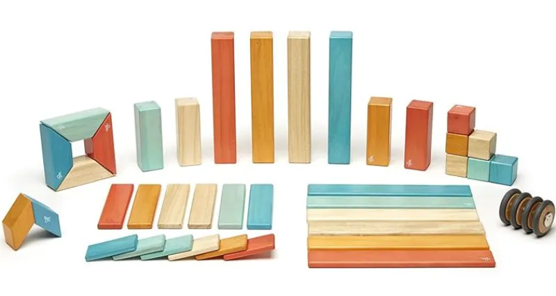 Tegu Juego Sunset De 42 Piezas - ^ Imanes, Libros Magnéticos Y Juegos Magnéticos