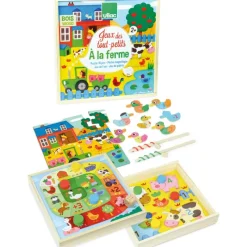 Vilac Juegos Para Niños Pequeños En La Granja - ^ Juegos De Mesa