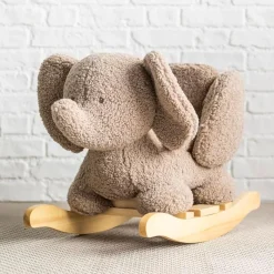 Nattou Juguete Mecedor Teddy El Elefante Gris Pardo - ^ Escalas
