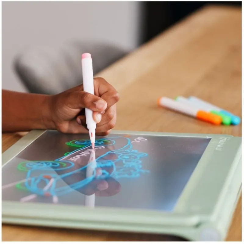 Kidywolf Kidydraw-Pro Tableta De Dibujo Luminosa 2 In 1 - ^ Cuadros, Caballetes...