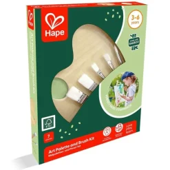 Hape Toys Kit Artistico De Pinceles Y Paleta - ^ Cuadros, Caballetes...