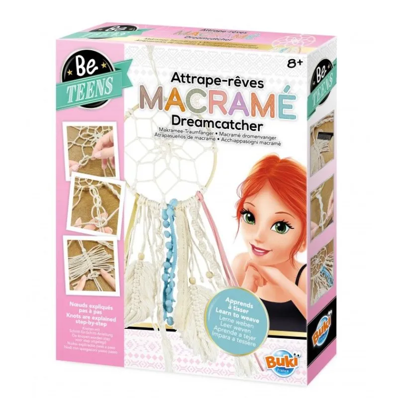 Buki France Kit Creativo - Atrapasuenos De Macrame - ^ Actividades Creativas De Ocio