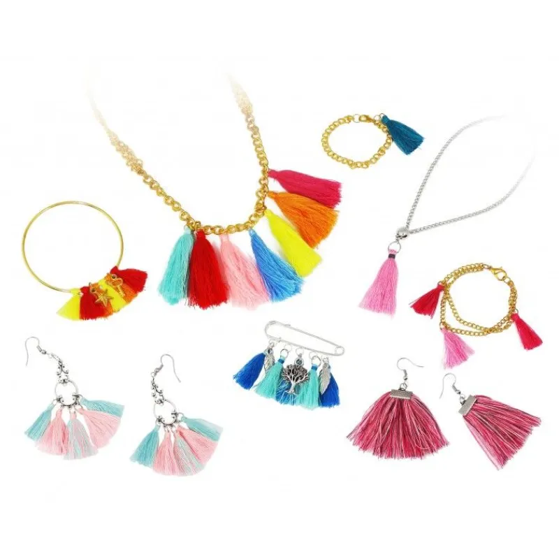 Buki France Kit Creativo - Joyas Con Pompones - ^ Actividades Creativas De Ocio