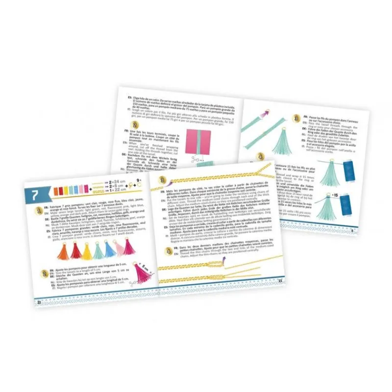 Buki France Kit Creativo - Joyas Con Pompones - ^ Actividades Creativas De Ocio