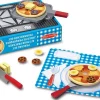 Melissa & Doug Kit De Panqueques De Madera - ^ La Cocina, El Tendero...