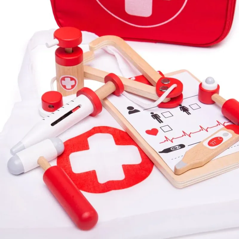 Bigjigs Toys Kit Médico - ^ El Mundo Médico