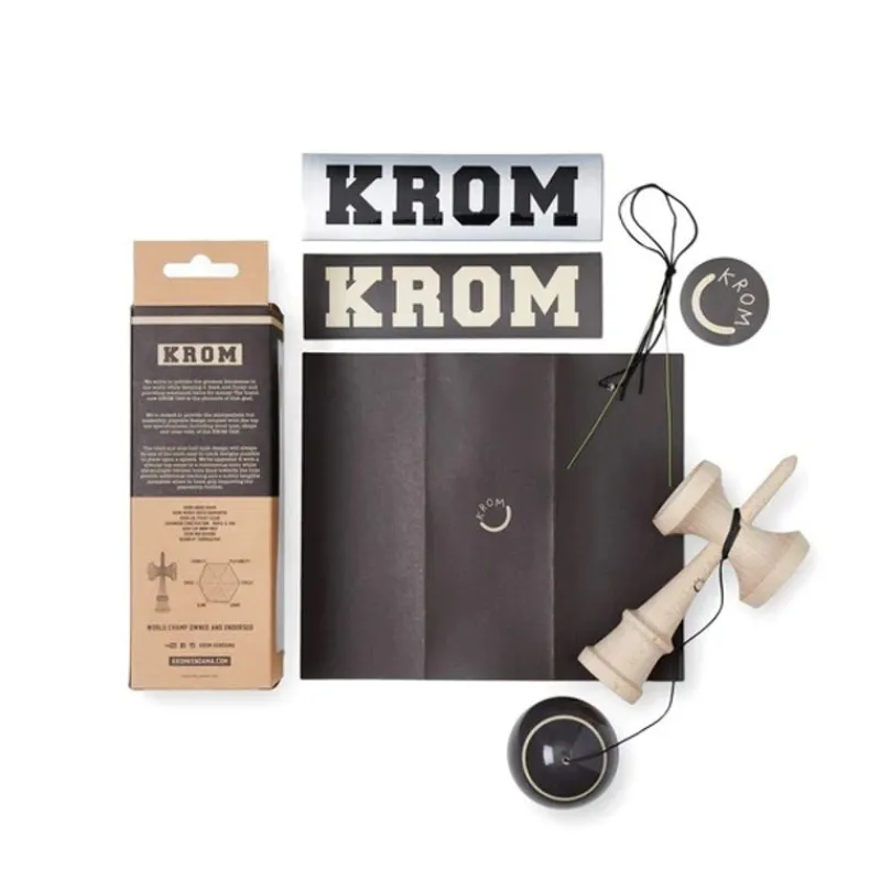 KROM Kendama Gas Charcoal - ^ Diabolos Y Malabares