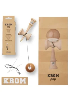 KROM Kendama Pop Lol Madera Desnuda - ^ Diabolos Y Malabares