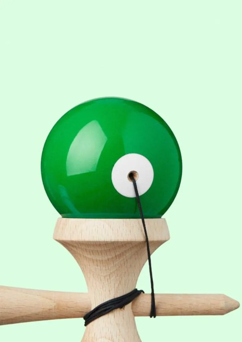 KROM Kendama Pop Lol Verde Oscuro - ^ Diabolos Y Malabares