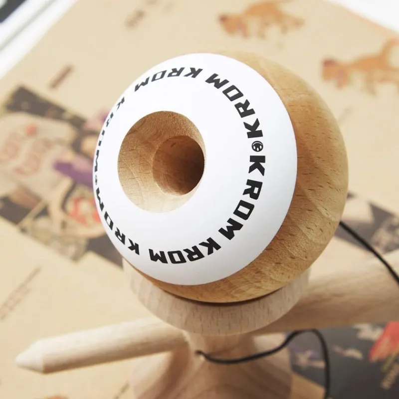 KROM Kendama Pop Madera Desnuda - ^ Diabolos Y Malabares