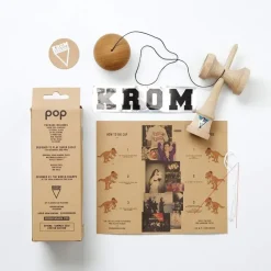 KROM Kendama Pop Madera Desnuda - ^ Diabolos Y Malabares