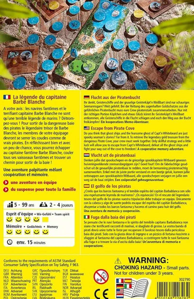 Haba La Leyenda Del Capitan Barba Blanca - ^ Juegos De Mesa