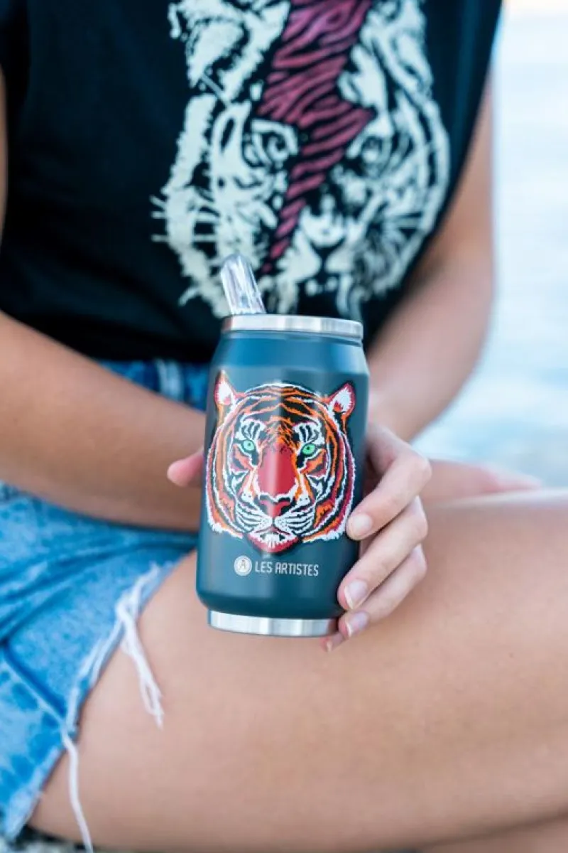 Les Artistes Paris Lata Isotermica Tigre 280Ml - ^ Botellas Y Bolsas Isotérmicas