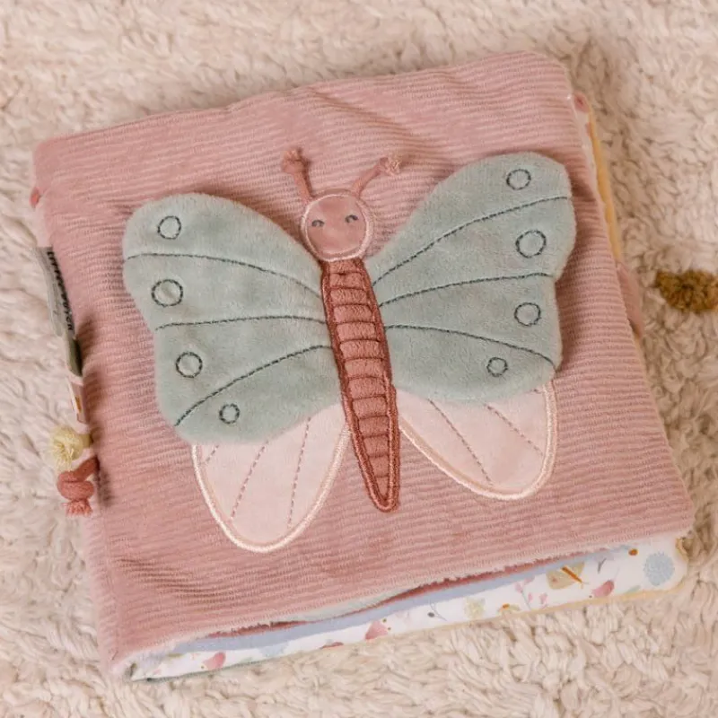 Little Dutch Libro De Actividades De Tela Flores Mariposas - ^ Libros Para Niños