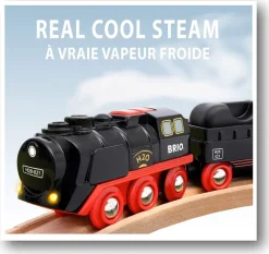 Brio Locomotora De Vapor A Bateria - ^ Locomotoras, Vagones Y Trenes Brio
