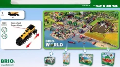 Brio Locomotora Multifuncion Dorada - ^ Locomotoras, Vagones Y Trenes Brio