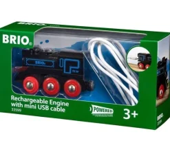 Brio Locomotora Recargable Con Minicable - ^ Locomotoras, Vagones Y Trenes Brio