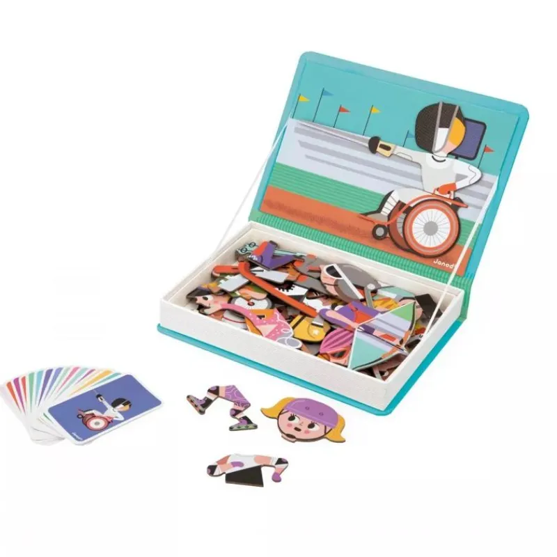 Janod Magnetibook Deportes - ^ Imanes, Libros Magnéticos Y Juegos Magnéticos