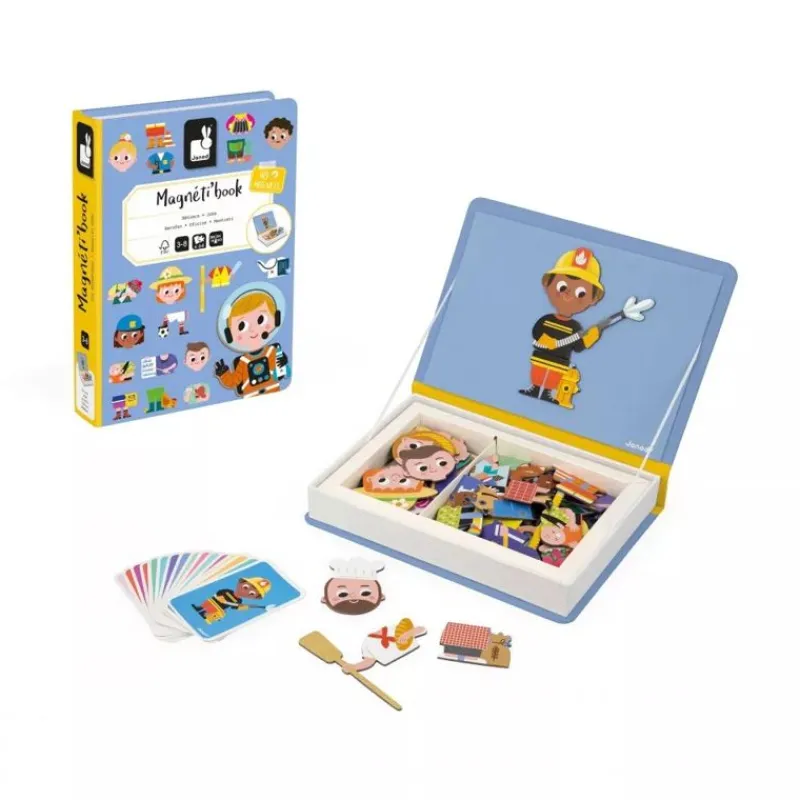 Janod Magnetibook Oficios - ^ Imanes, Libros Magnéticos Y Juegos Magnéticos